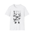Chibi Catgirl Maid T-Shirt Kawaii Anime Character Soft Cotton Tee