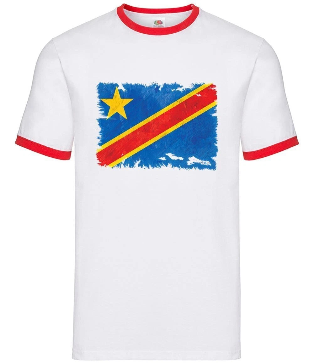 Democratic Republic Of The Congo Grunge Flag Style - Men's Ringtone -