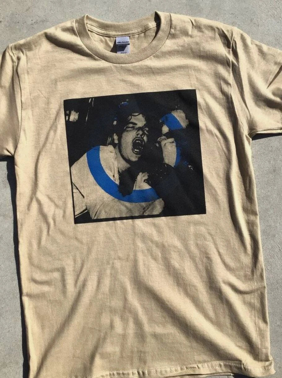 Germs Darby Crash T-shirt, sand color, unisex t-shirt, punk rock band