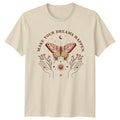 Make Your Dreams Happen Butterfly Celestial Boho T-Shirt