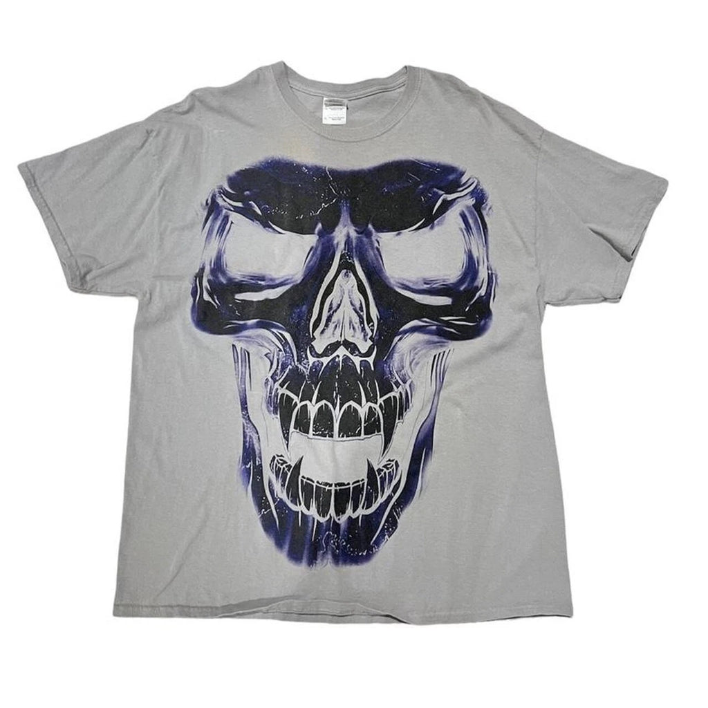 Y2k Skull Graphic Tshirt