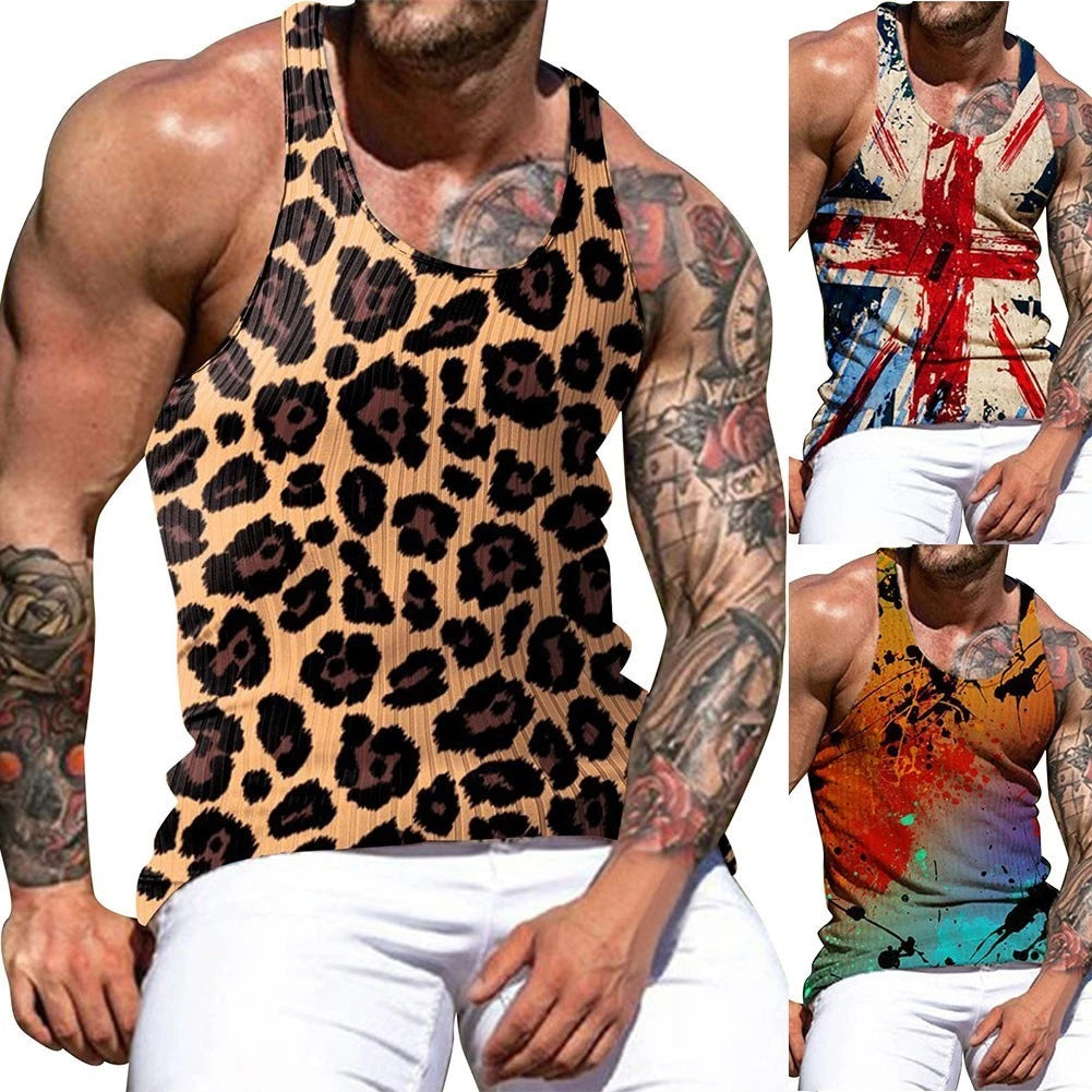 Hot Stylish Mens Vest Tops Sleeveless Bodybuilding Comfortable Fitness Gym
