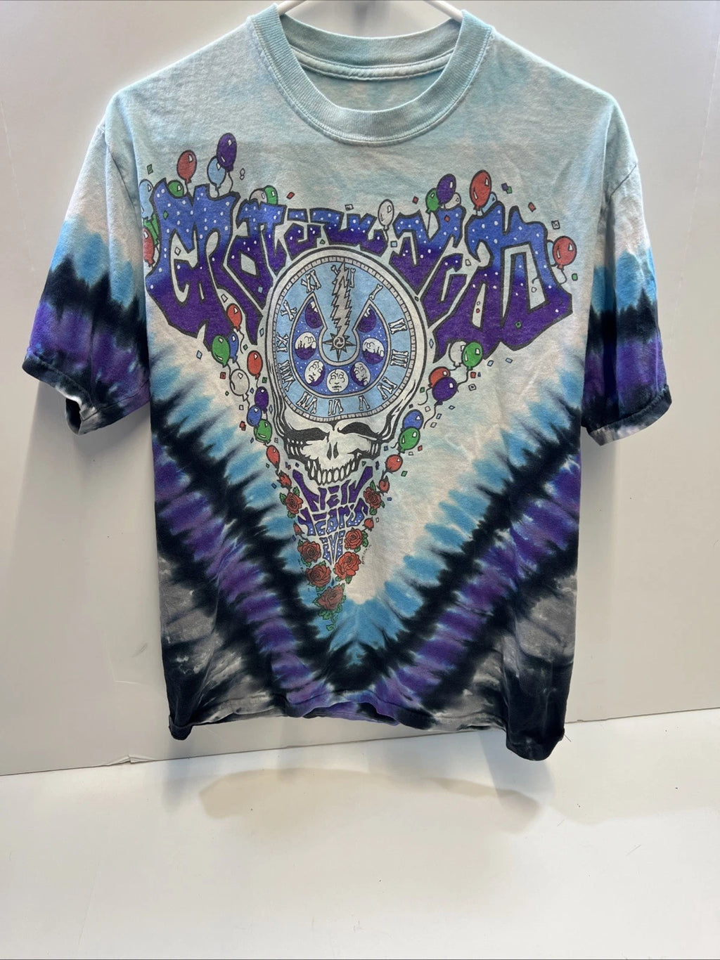 Liquid Blue Grateful Dead T-Shirt Retro Reproduction In the Midnight Hour Size M