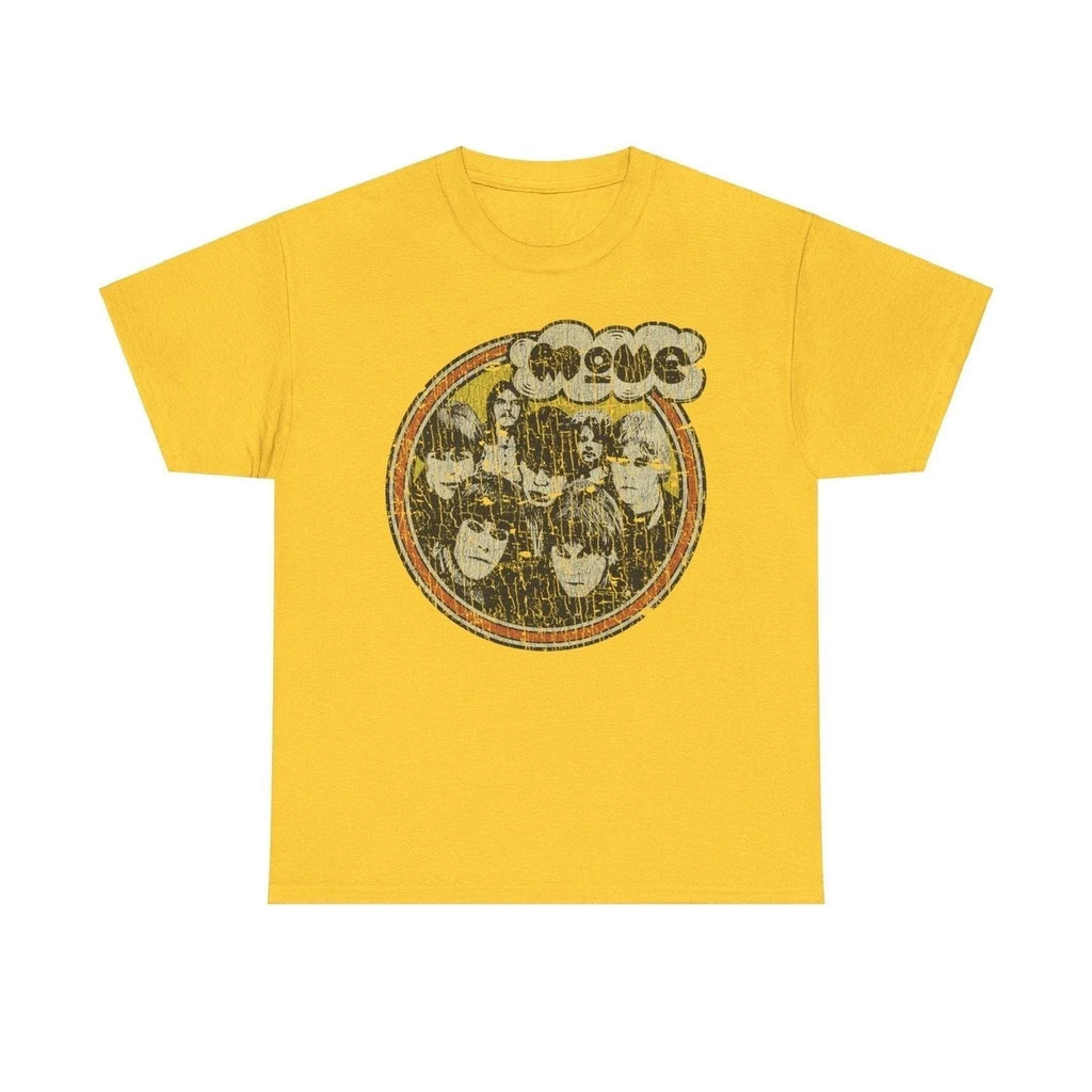 The Move 1965 Burmingham England Psych-Pop Rock Band T-shirt