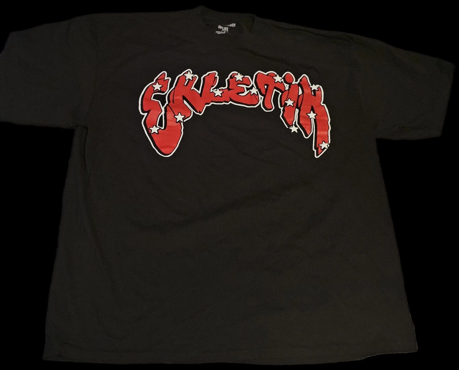 Ekletik Graffiti Streetwear T-shirt 4XL Unbranded Life Black Red Y2K Urban Style