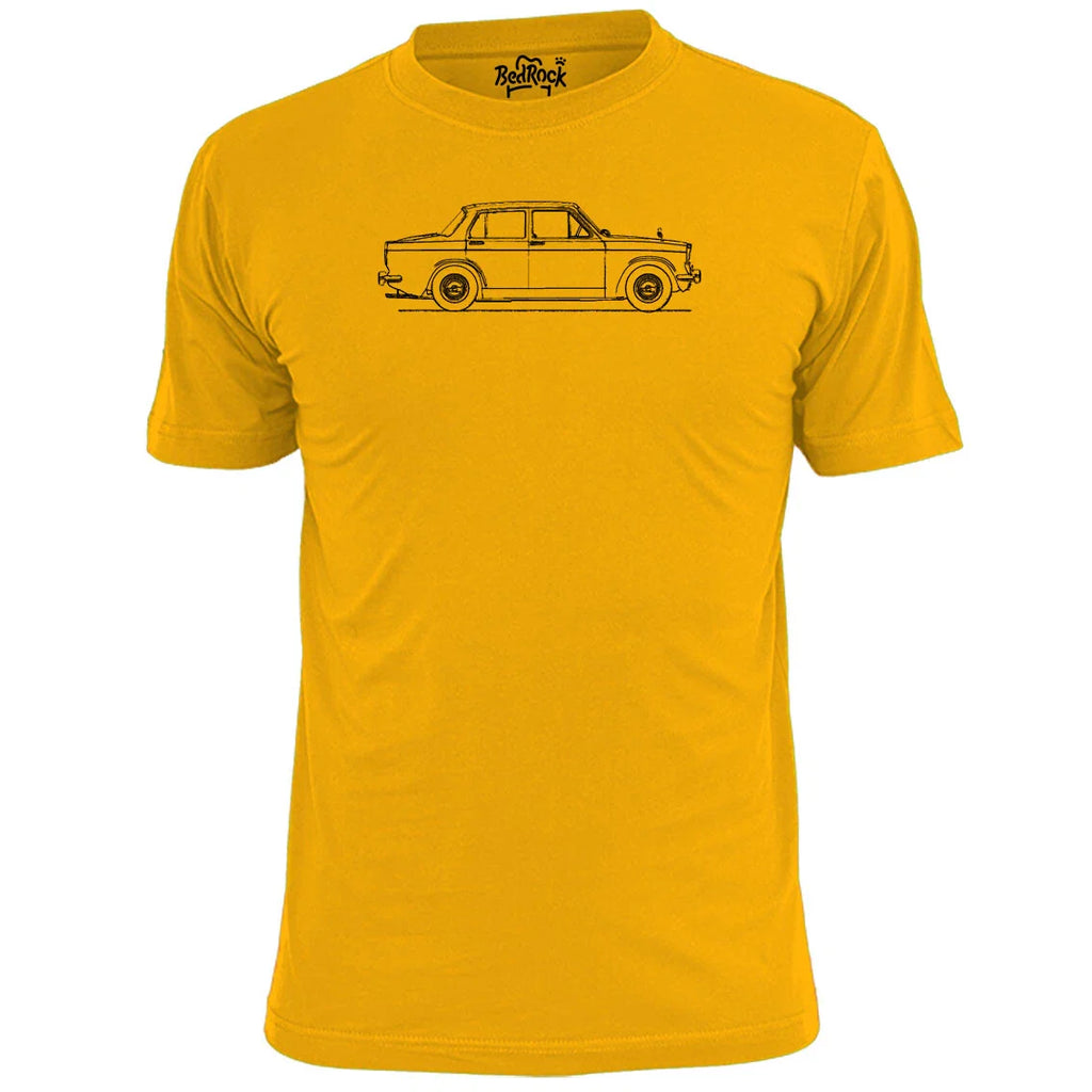 Mens Hillman Minx 1963 Car Blueprint T Shirt Retro Motor