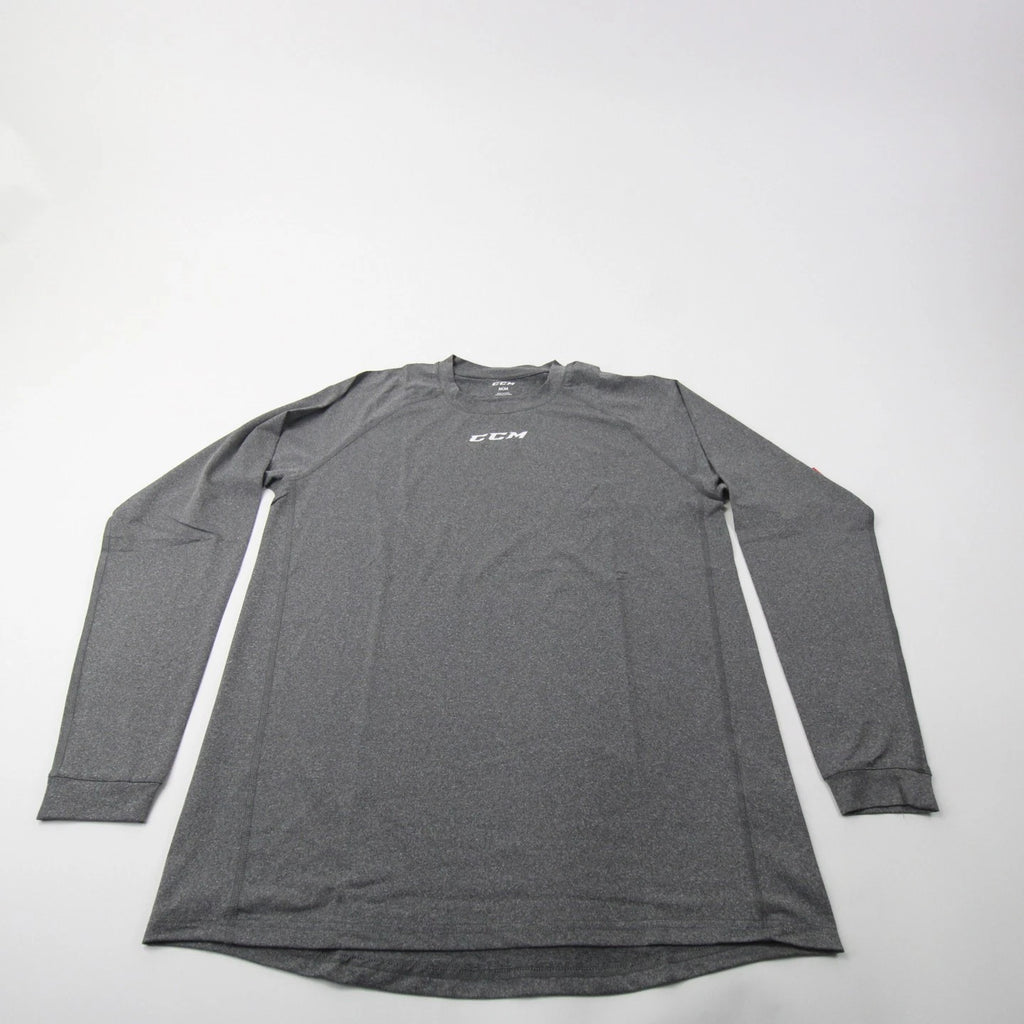 CCM Long Sleeve Shirt Men's Gray New with Tags M