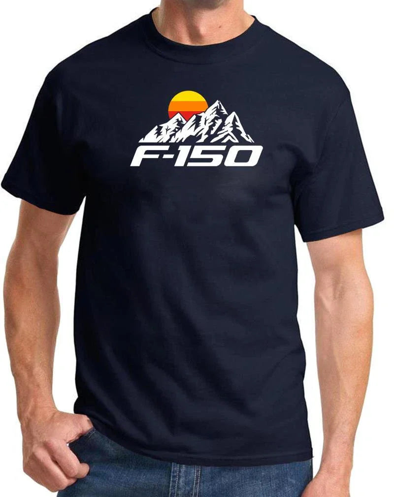 Ford F150 Pickup Truck Mountains Classic Design Tshirt NEW COLORS