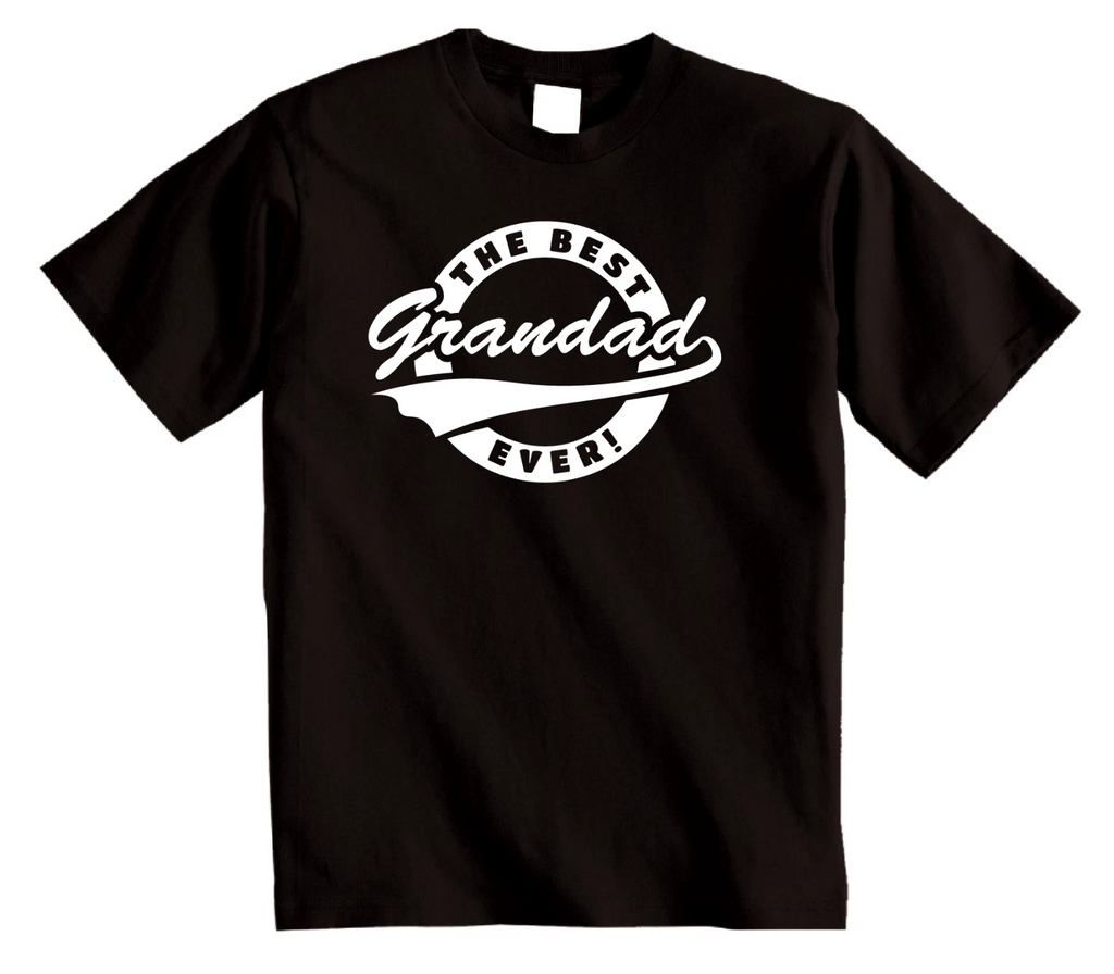 THE BEST GRANDAD EVER T-Shirt Funny Christmas Day Present Dads grandads Gift
