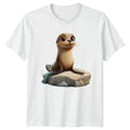 Cute Sea Lion T-Shirt Ocean Animal Wildlife Gift For Him And Her