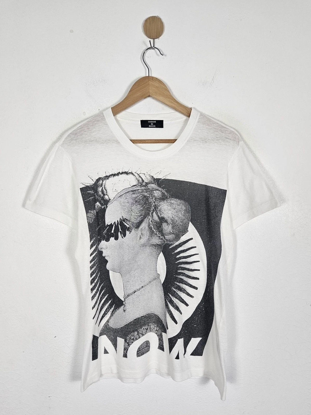 Cabane de Zucca NOW pop art photo shirt