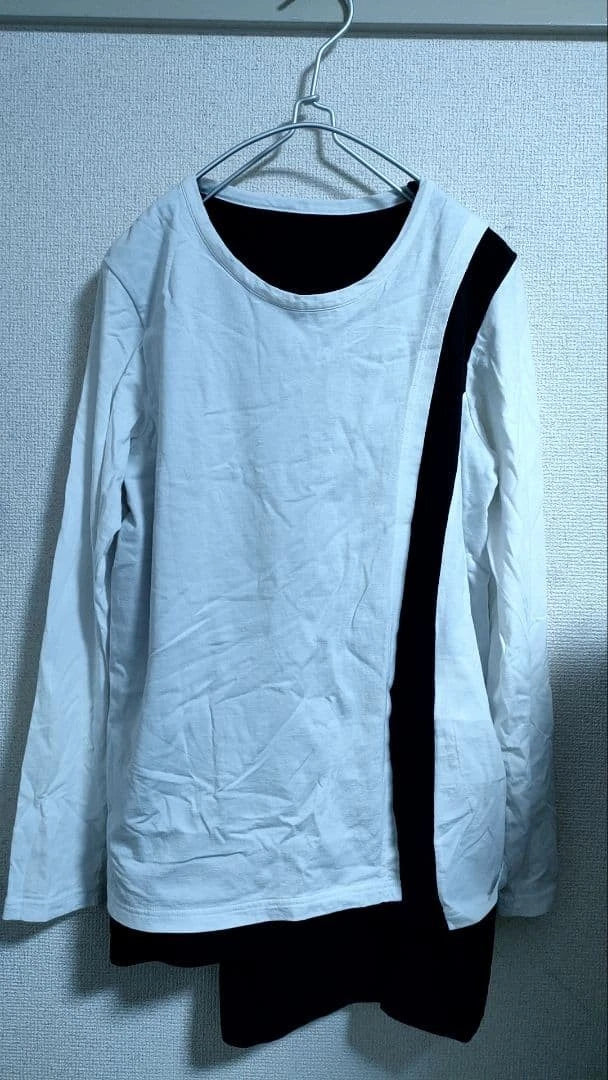 Yamamoto Japanese Designer Layered Ron T-Shirt, Rare, Used