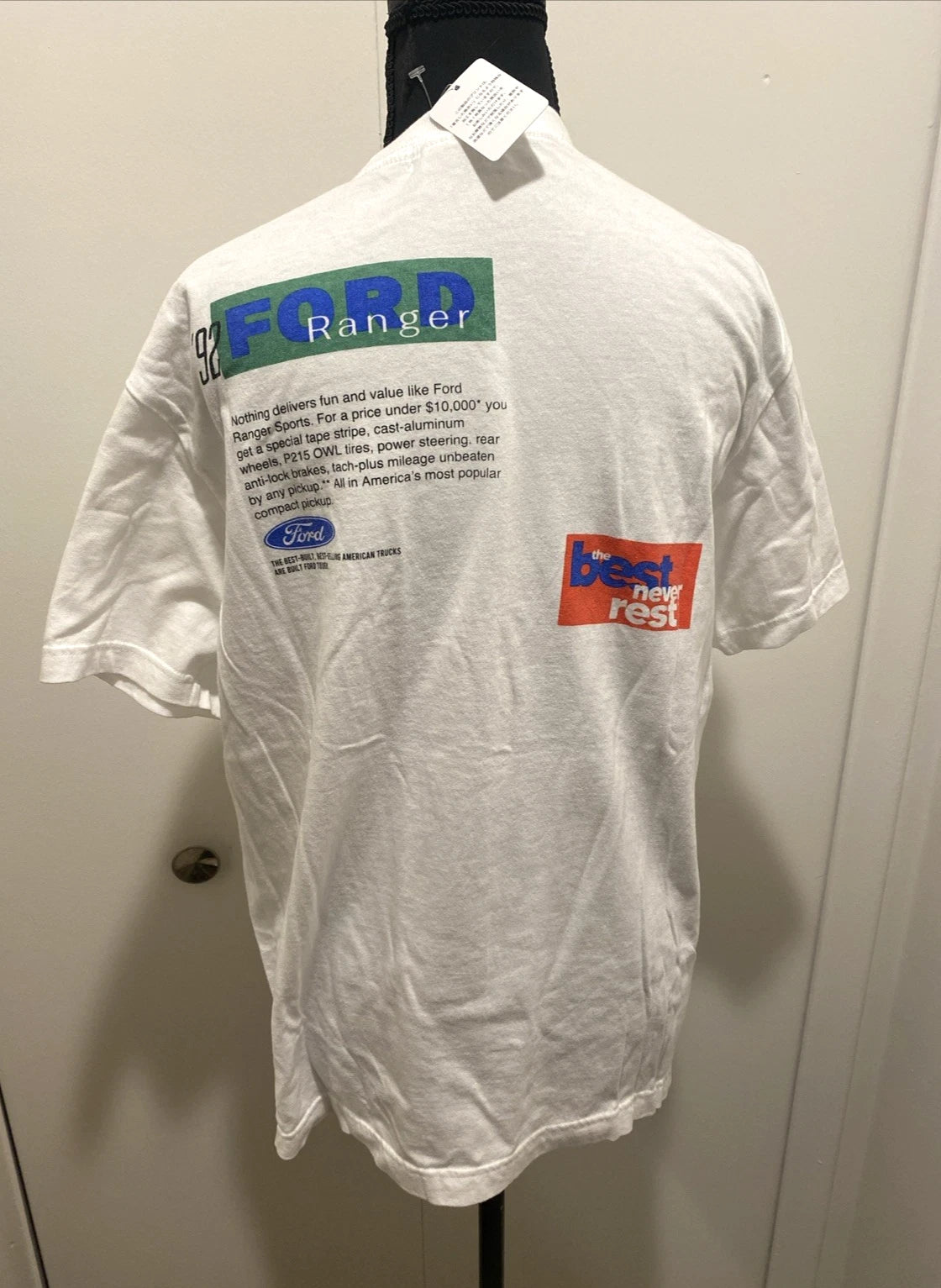 Good Rock Speed 92 Ford Ranger Shirt NWT Size F/ Medium Japanese Fashion Street
