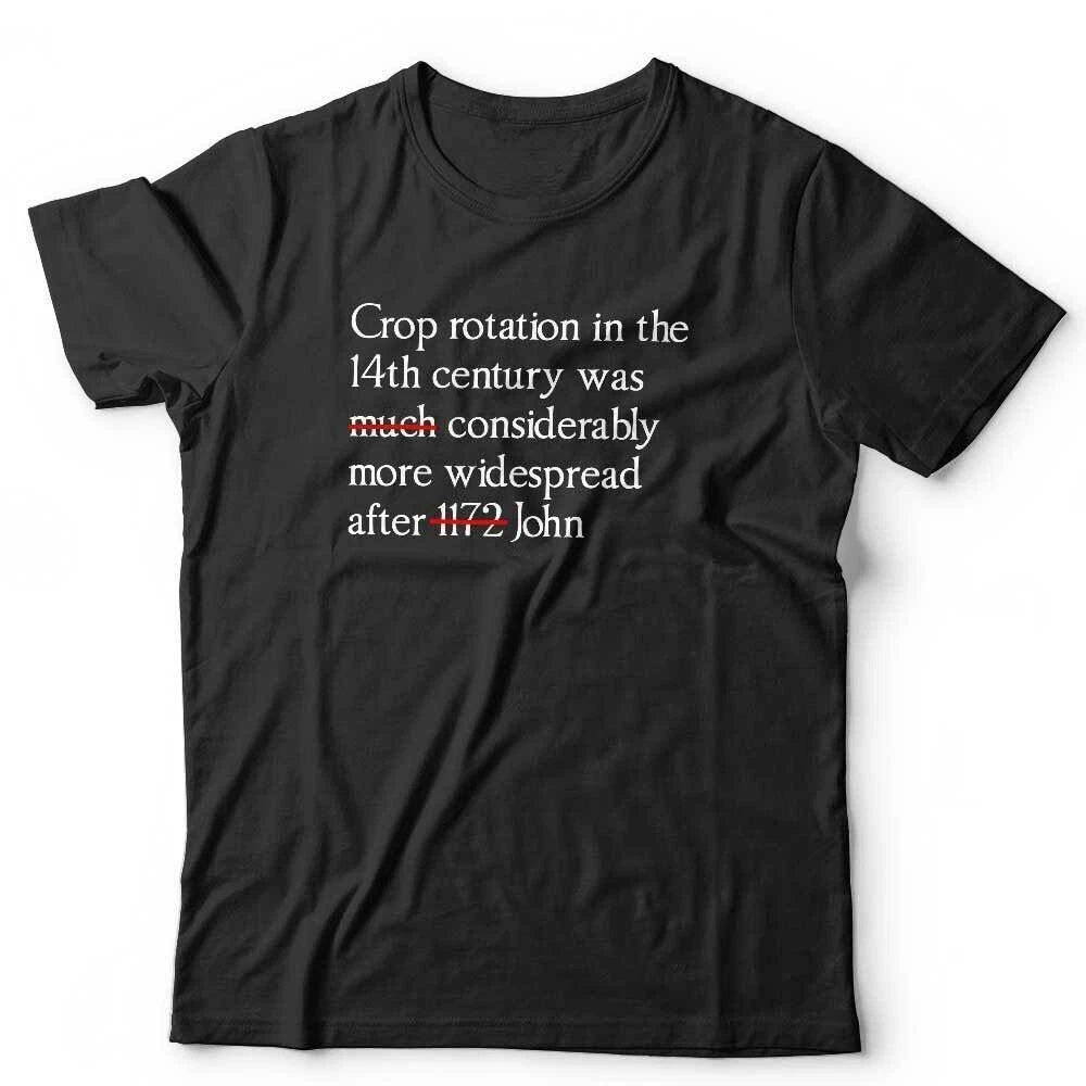 Young Ones Tshirt Crop Rotation In The 14th Century *SHORT VERSION* Unisex Bambi
