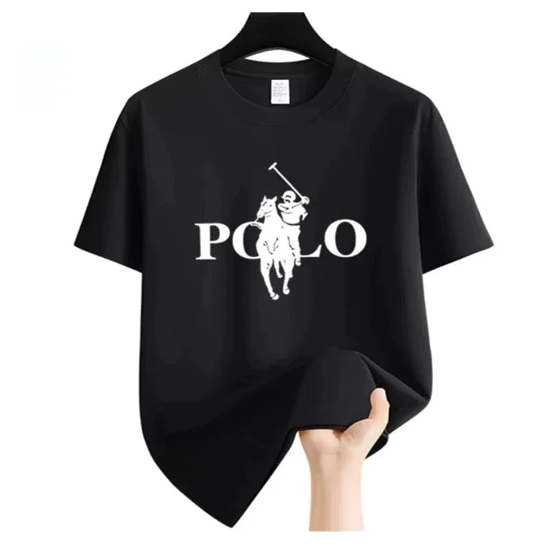 Men’s Casual Round Neck T-Shirt – Comfortable Breathable Daily Wear