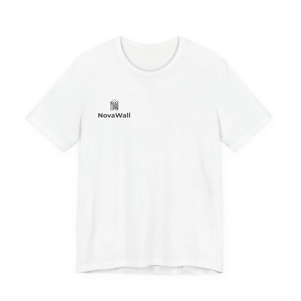 Minimal Typography 'Nova' Tee | Clean Serif Minimal Quote Shirt