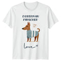 Doberman Pinscher Love T-Shirt Dog Breed Tee Cute Pet Graphic
