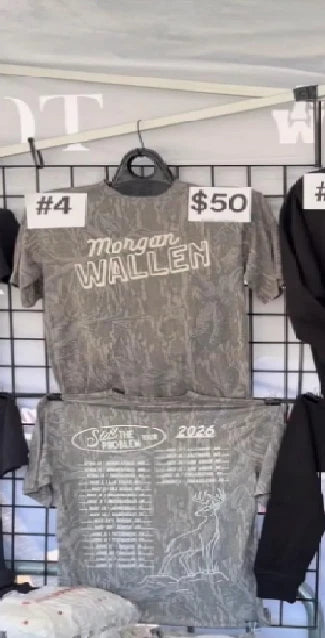 Wallen MW - Still The Problem Tour 2026 Merch 3D Shirt Reprint