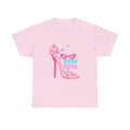 Step Cute Unisex Heavy Cotton Tee, Casual Fashion T-shirt, Summer Tee