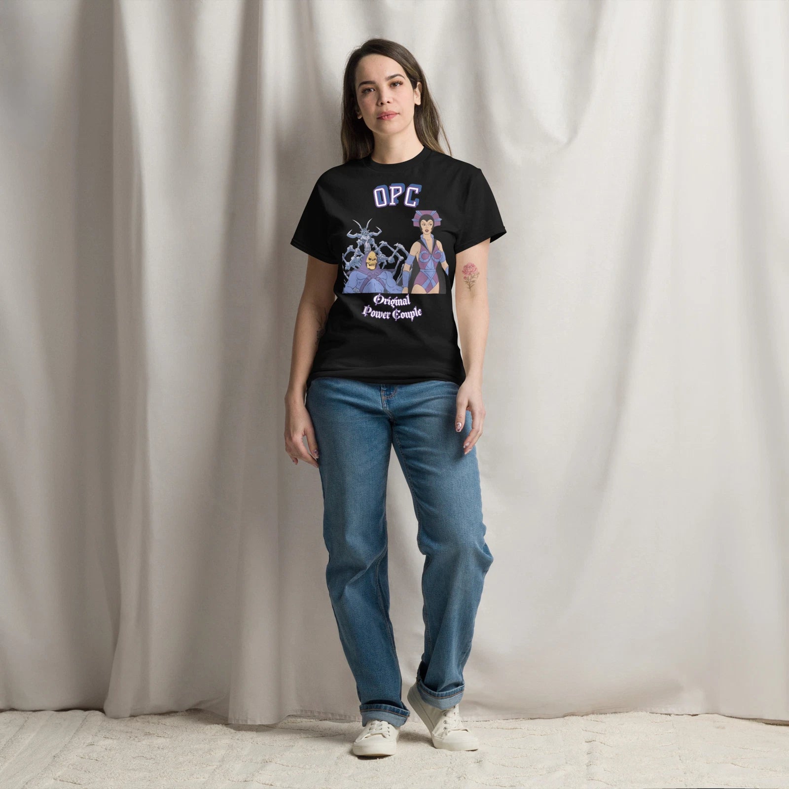 Skeletor & Evil Lyn Tee | OPC: Original Power Couple | Masters of the Universe