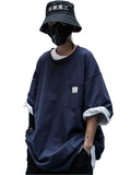 Niepce Men's Industrial I-Tech Pocket Tee Japanese Streetwear T-Shirt