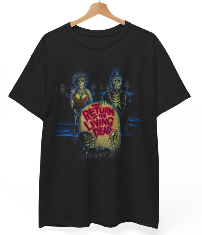 The Return of the Living Dead 1985 Cult Horror Comedy Movie T-Shirt