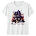 Ghoulish Victorian Elegance T-Shirt Gothic Halloween Gift For Him And Her