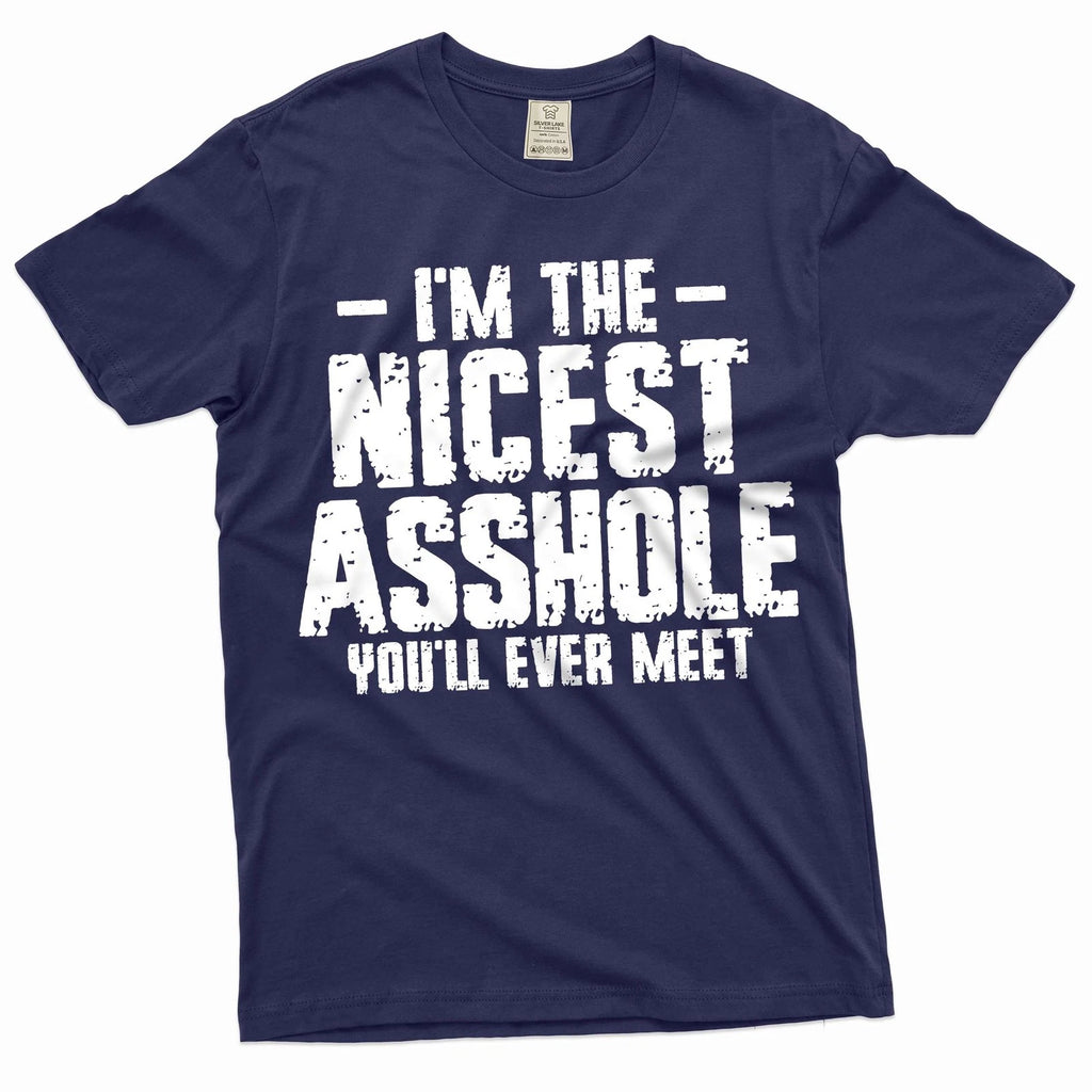 Men's Funny rude offensive T-shirt humorous tee shirt gift tee adult humor tee