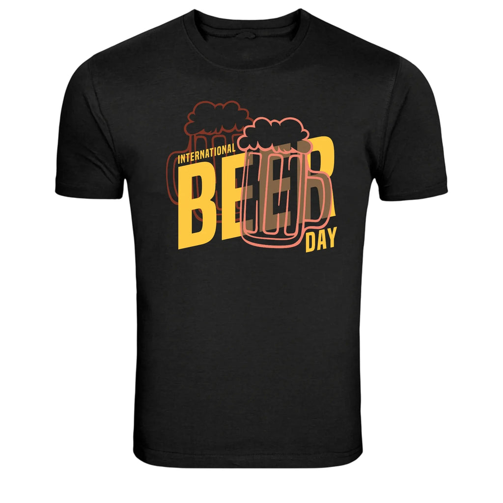 International Beer Day Funny Beer Lover Graphic T-Shirt