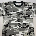 Rothco White Urban Woodland Winter Camo T-Shirt Sz Large Hunting Military