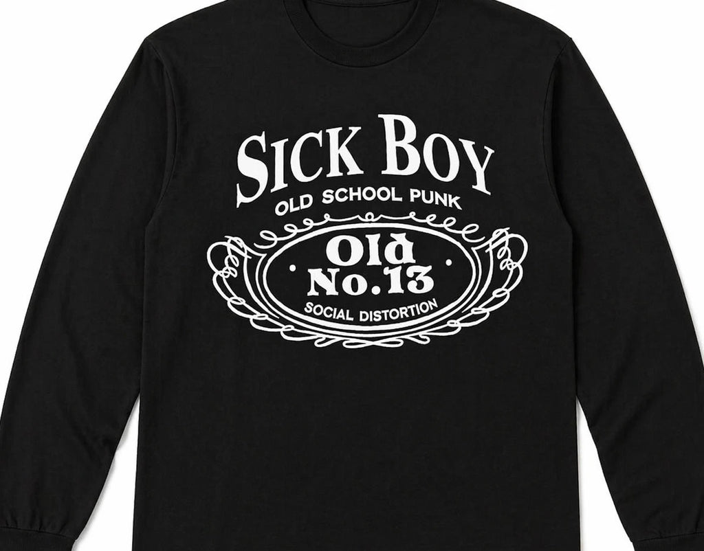 LONG SLEEVE SOCIAL DISTORTION Sick Boy old school punk thrash shirt rock band