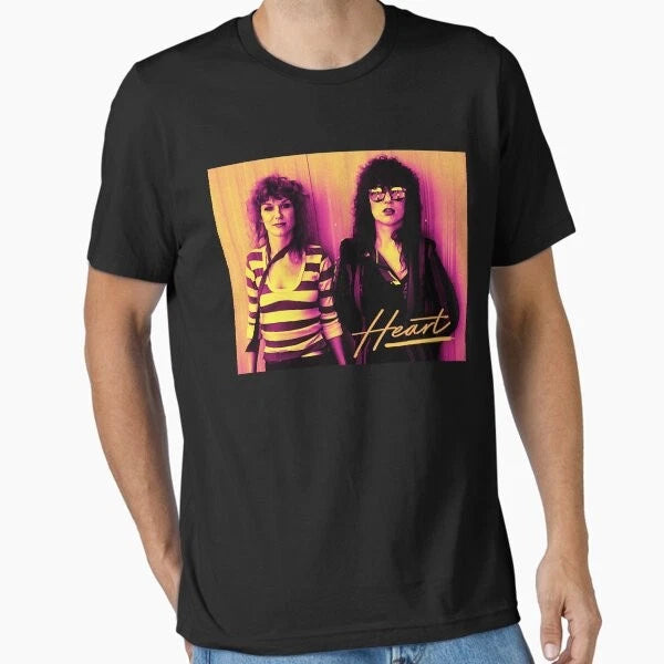 Heart band 80s aesthetic  Essential T-Shirt Made Australia T-Shirt S-2XL
