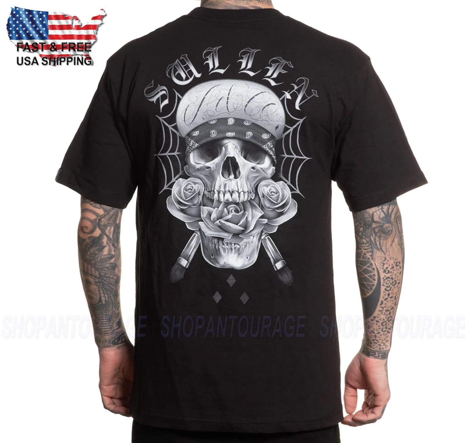 Sullen Art Collective Flipped Standard Fit SCM7308 Short Sleeve Men`s T-shirt