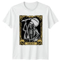 Grim Reaper Death Tarot Card T-Shirt Gothic Occult Birthday Gift For Him And Her