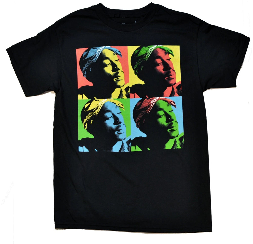 TUPAC Warhol Pop Art Slim Fit T-SHIRT NEW S M L XL XXL official 2pac shakur