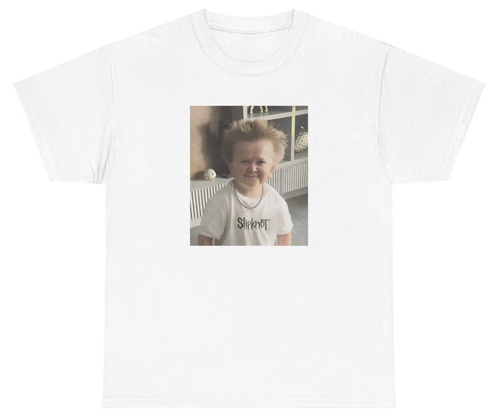 Hasbulla Crazy Hair T Shirt Weirdcore Weird Cursed Meme Unhinged Silly Tee