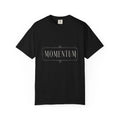 Momentum T-Shirt Men Black Minimalist Motivation Graphic Tee