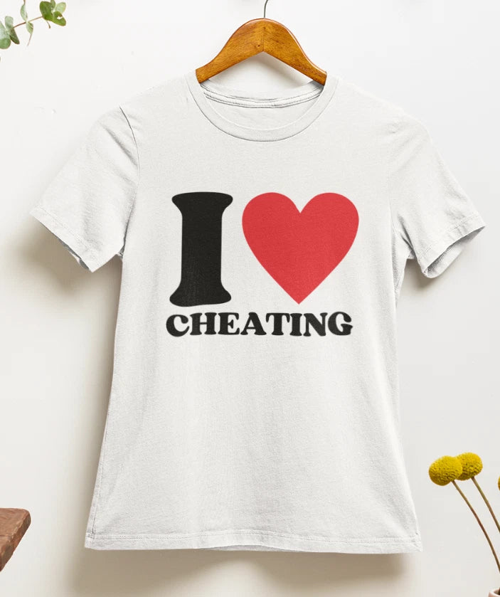 I Love Cheating T shirt | 90s | y2k | aesthetics | 2000s