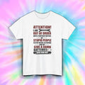 Out Of Order Shirt Funny Sarcastic Stupid People Filter Give A Damn Tee S-5XL