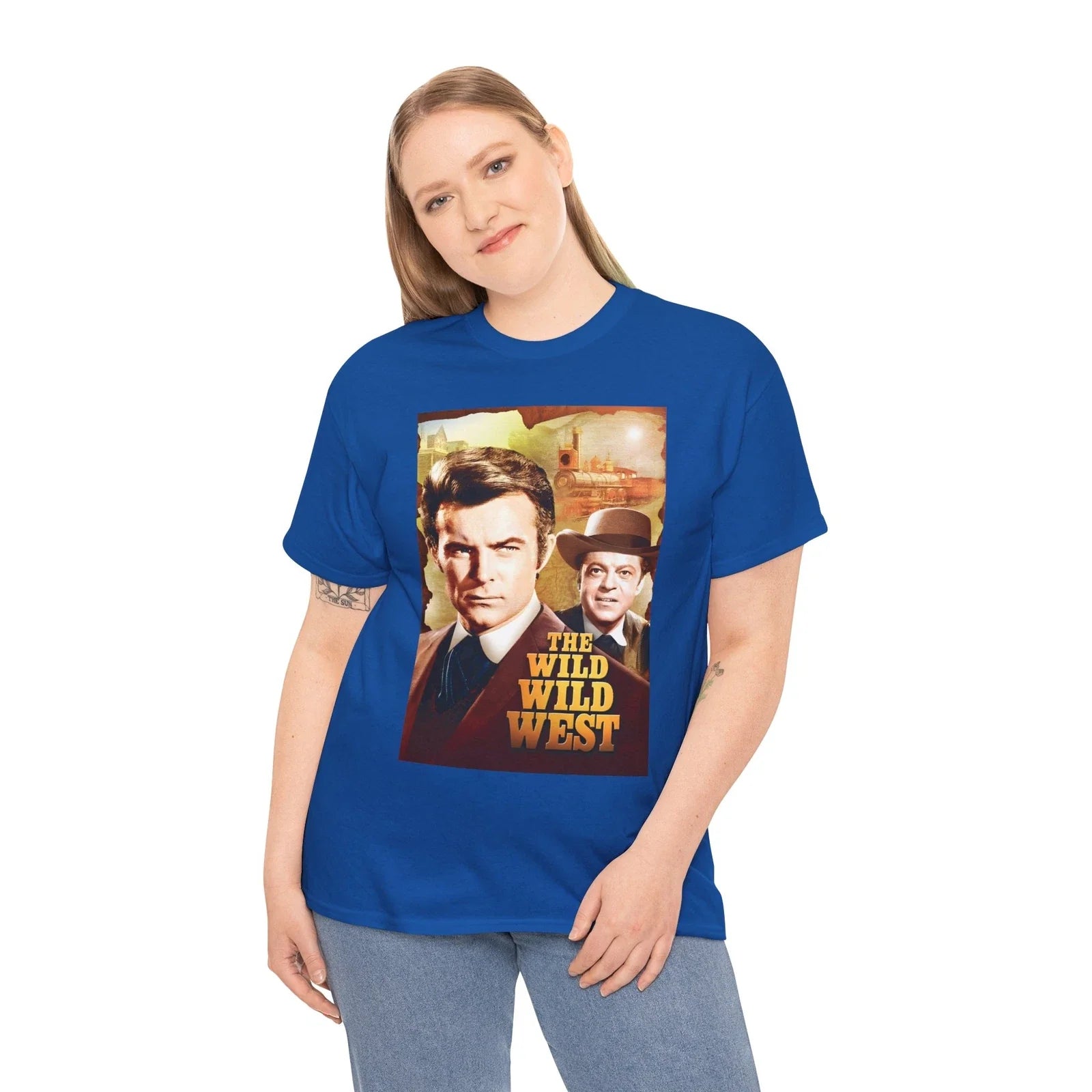 The Wild Wild West TV (1965-69) T-Shirt Sci-Fi Western Robert Conrad Ross Martin