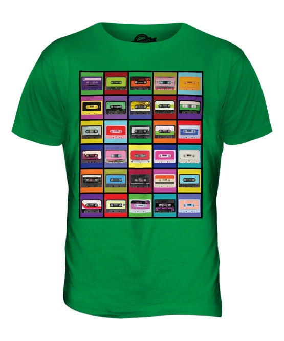 POP ART TAPES MENS T SHIRT TEE SHIRT XS S M L XL 2XL 3XL 4XL 5XL