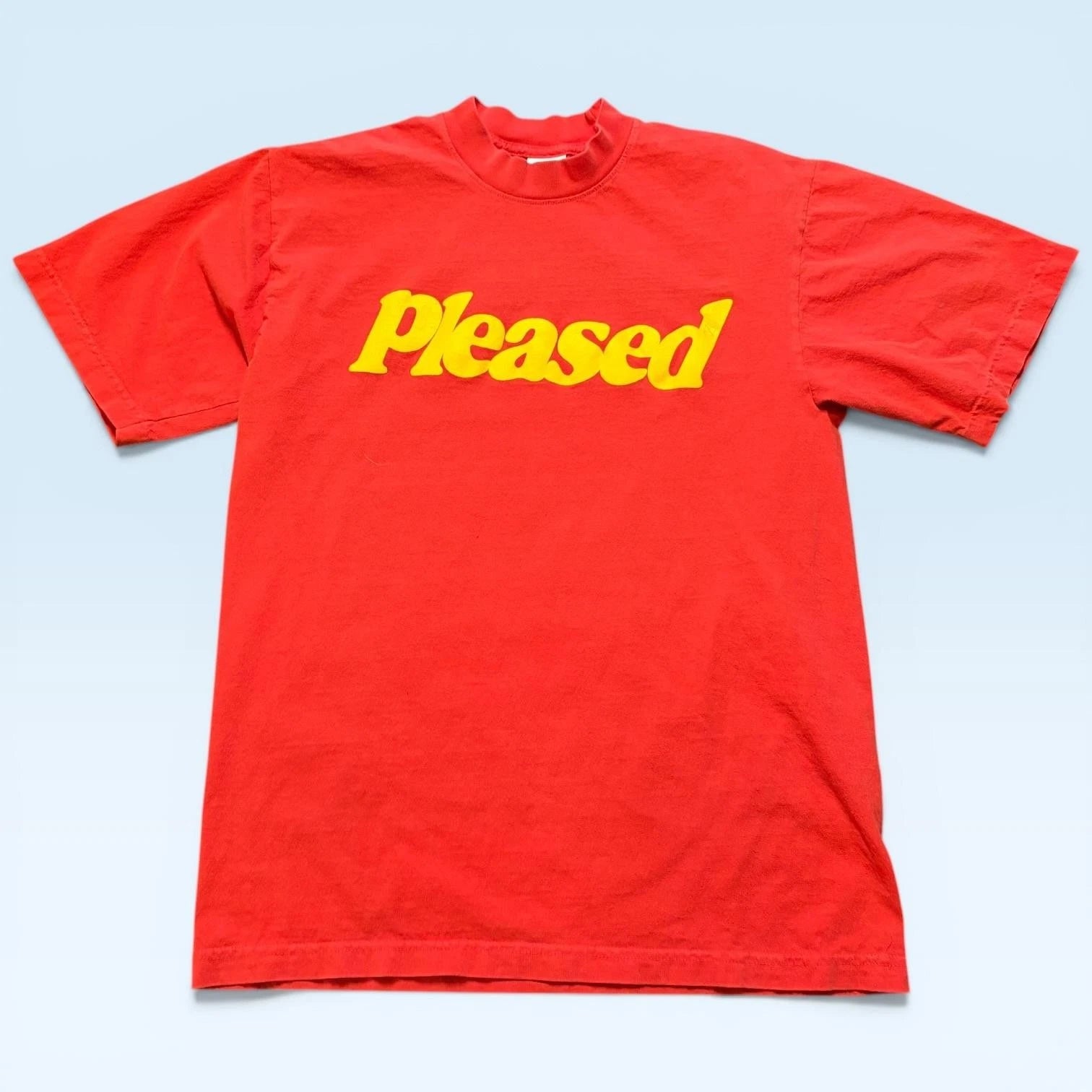 Strafford Creative Shirt M Red Pleased Graphic Crewneck Logo Tee T-Shirt
