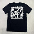 The Suicide Machines Black Short Sleeve Graphic Band Punk Shirt Men's Medium
