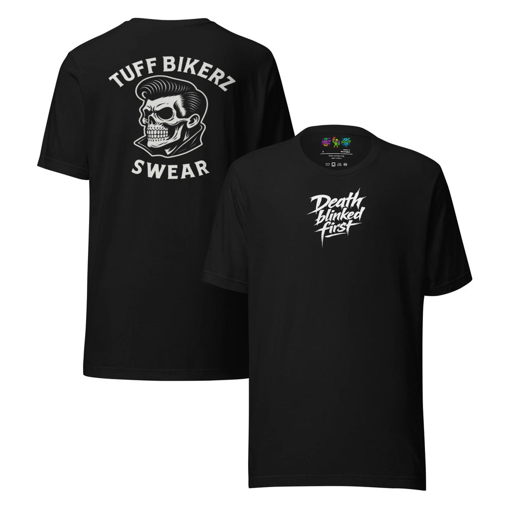 Blink Of Death | Motorcycle Wreck Survivor Tee Shirt | Famous 51 & Premium