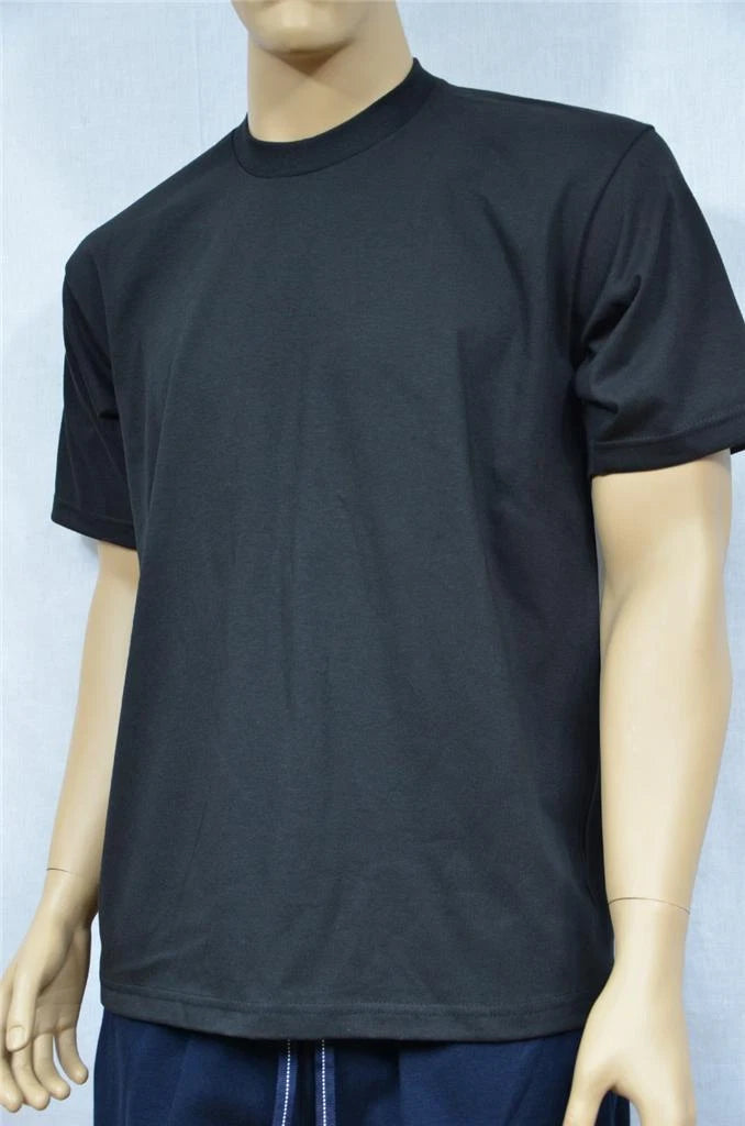 6 NEW PROCLUB LT TALL HEAVY WEIGHT T-SHIRTS BLACK PLAIN TEE PRO CLUB BLANK 6PC