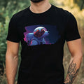 Mens Beagle as Astronaut Print Cotton T-Shirt Size XS to 5XL