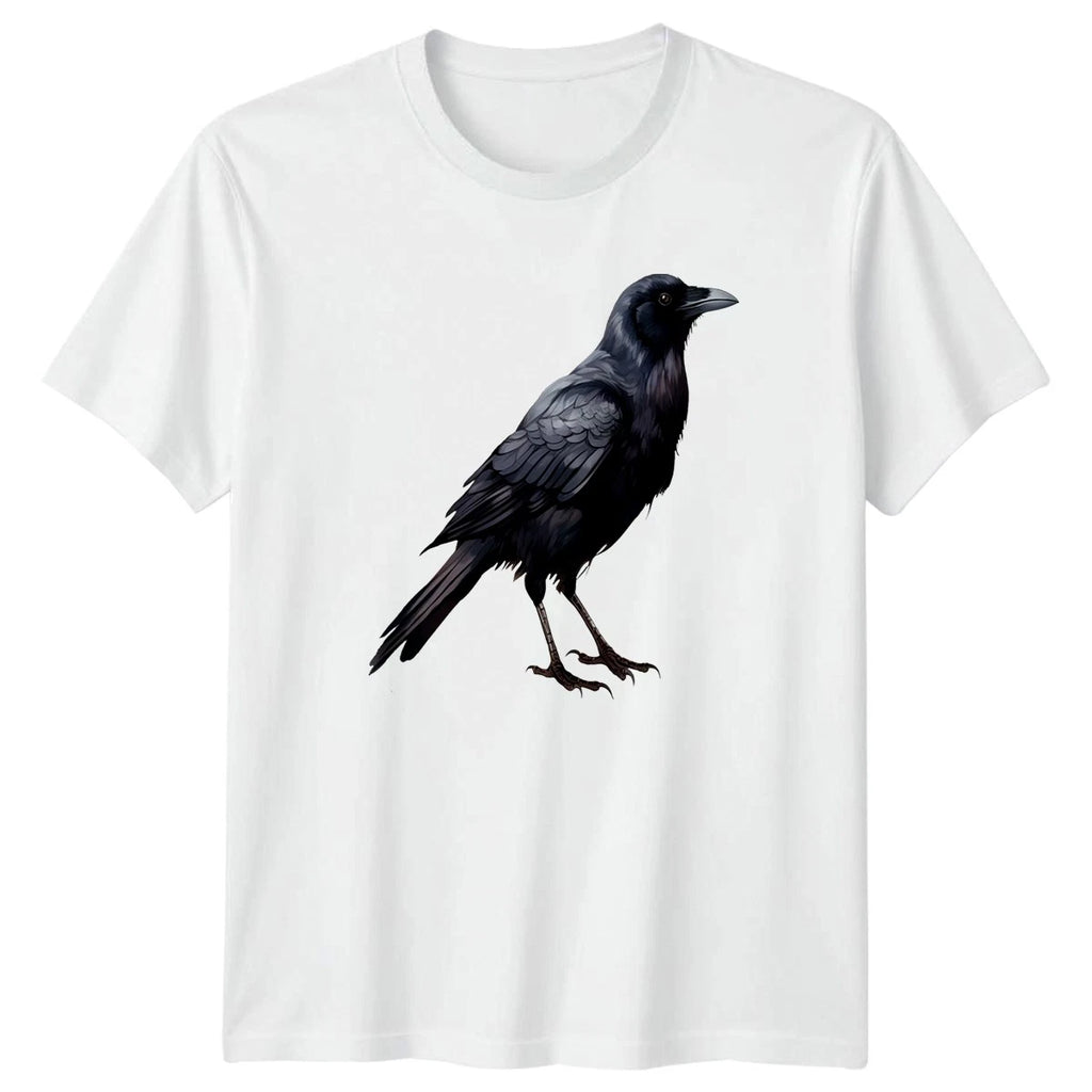 Black Crow T-Shirt Gothic Halloween Gift For Him And Her