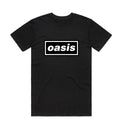 Black Oasis Logo Liam Noel Gallagher Official T-Shirt Men Unisex