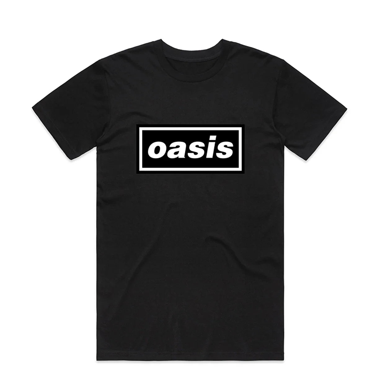 Black Oasis Logo Liam Noel Gallagher Official T-Shirt Men Unisex