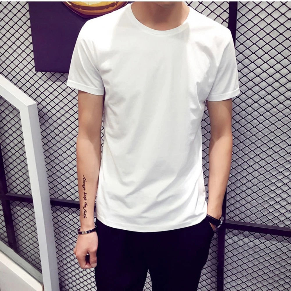 Men's Oversized T Shirt Casual Short Sleeve Comfortable Fit for Daily Wear